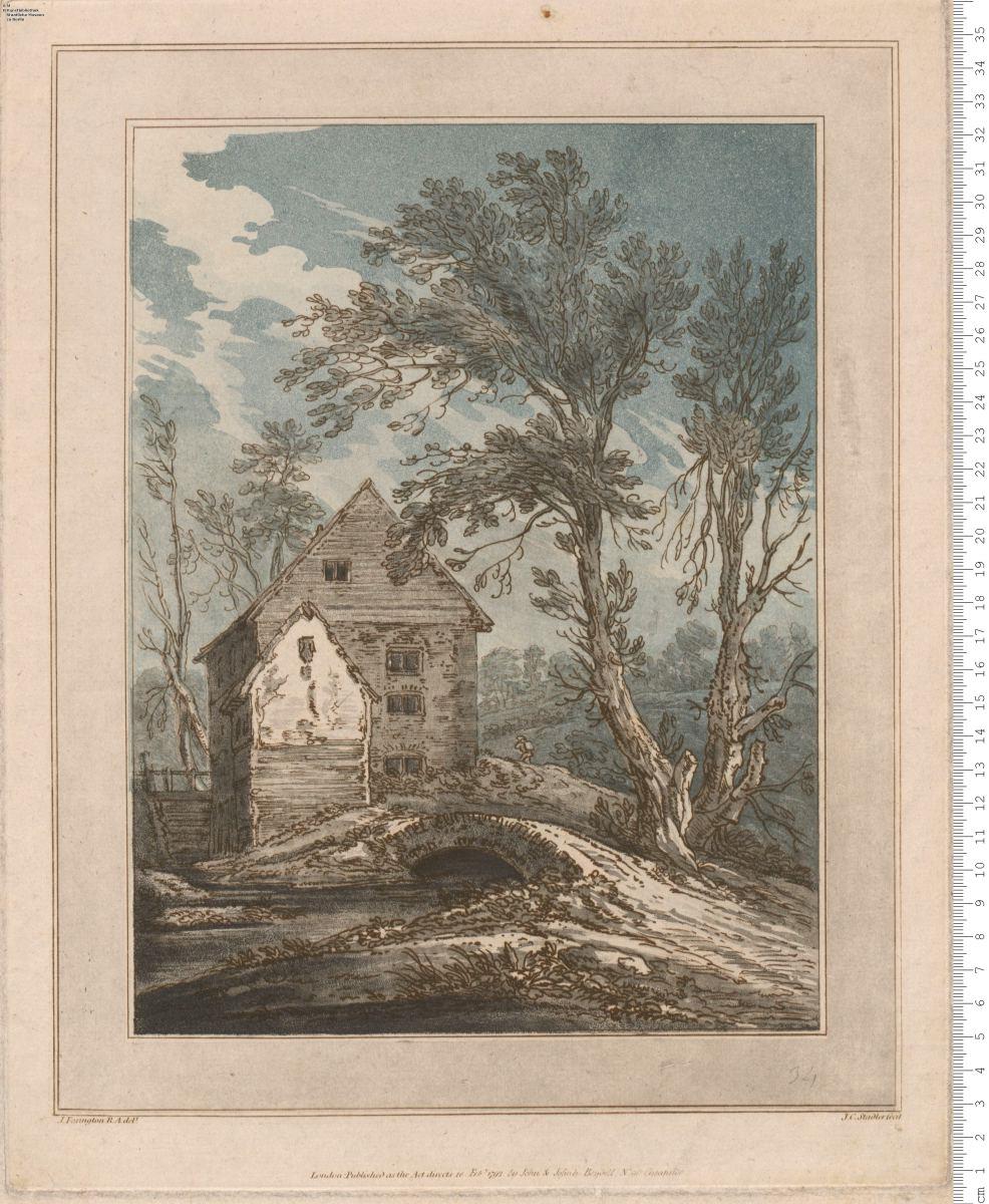Landschaften, bez. J. Far[r]ington R. A. del.t J. C. Stadler fecit London: Published ... 1792 by John & Josiah Boydell ...