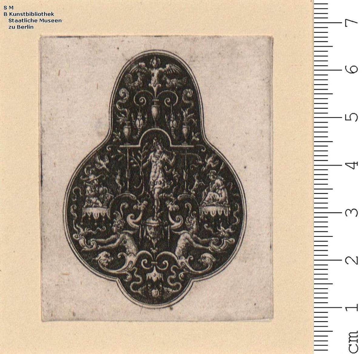 8) Folge: Füllungen. Blatt 1 bez: Stephanvs De Lavne Inventor Excidebat Anno Do 1573. Argentina.