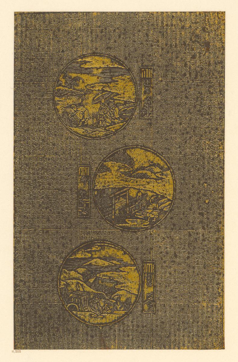 Japanisches Lederpapier (Gikakushi 擬革紙)