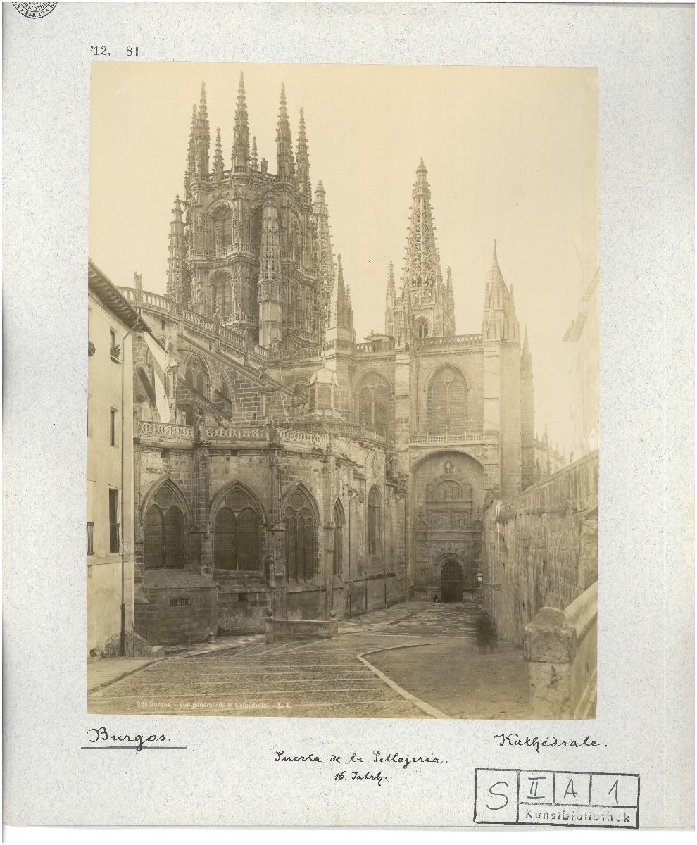 Burgos, Kathedrale, nördliches Querschiff mit Portada de la Pellejería