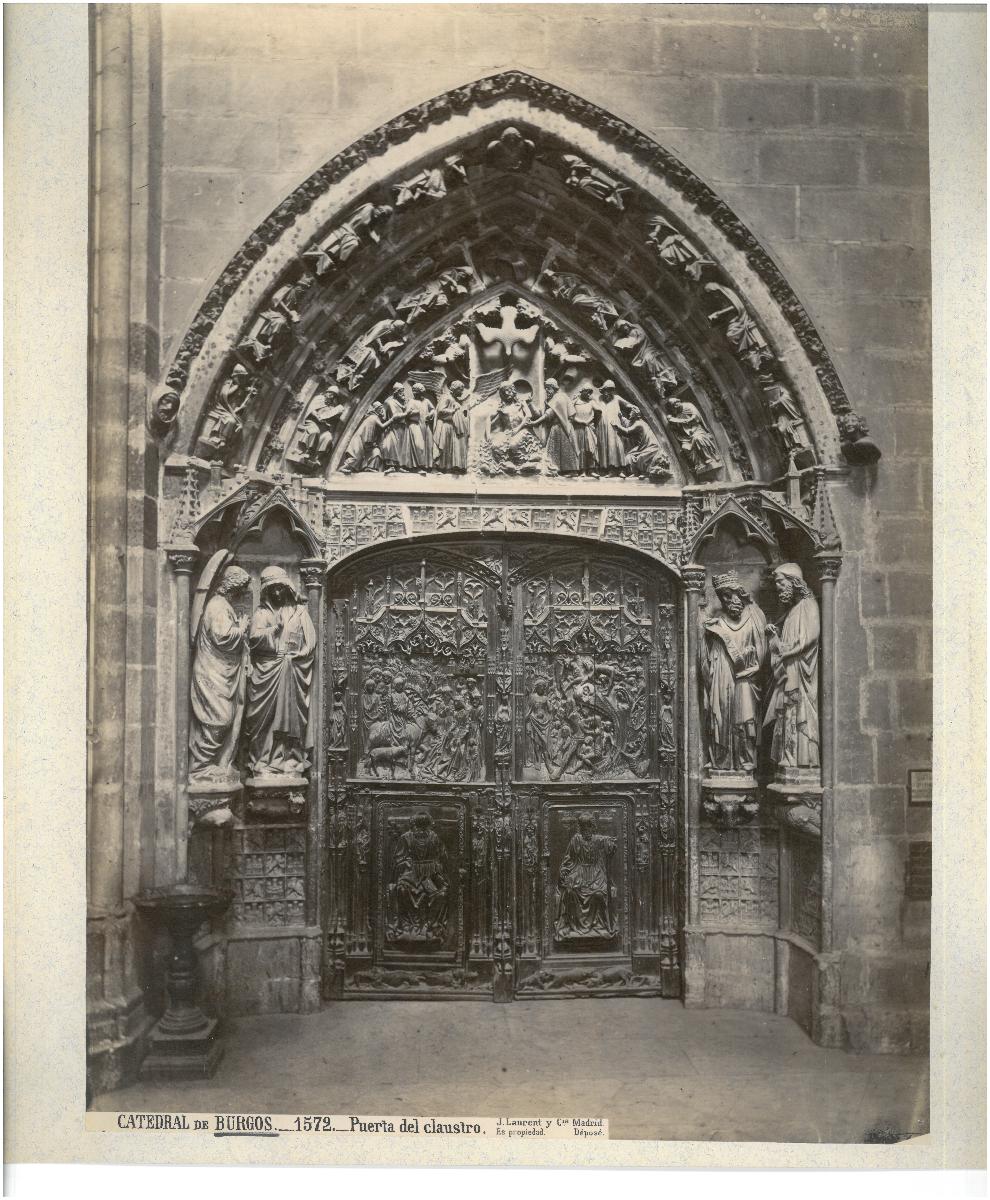 Burgos, Kathedrale, Portal zum Kreuzgang