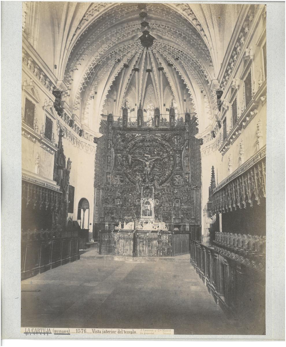 Burgos, Kartause Miraflores, Kirche, Innenansicht