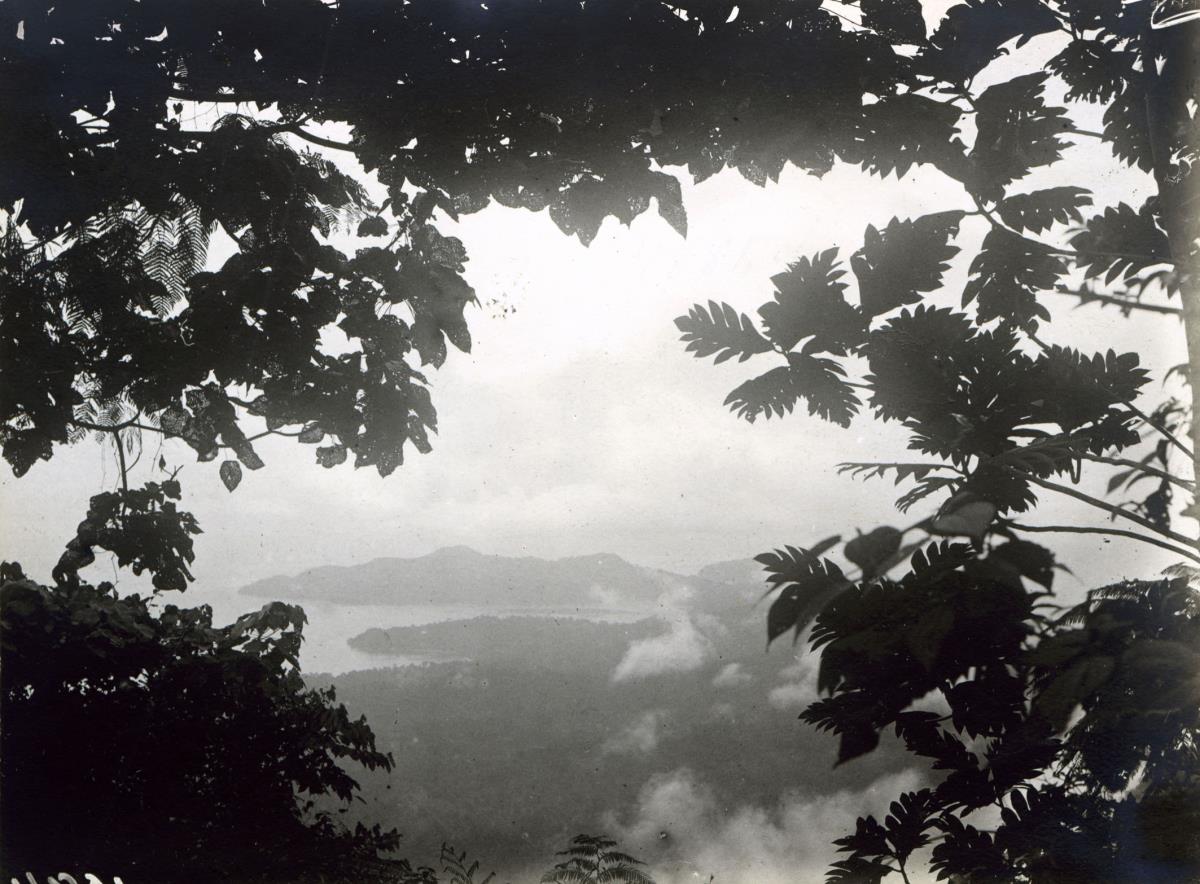 "Blick auf die Arava-Bucht."
