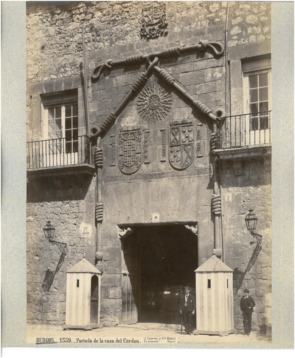 Burgos, Haus des Stricks, Tür