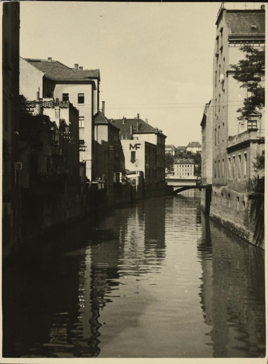 Häuser am Fluss