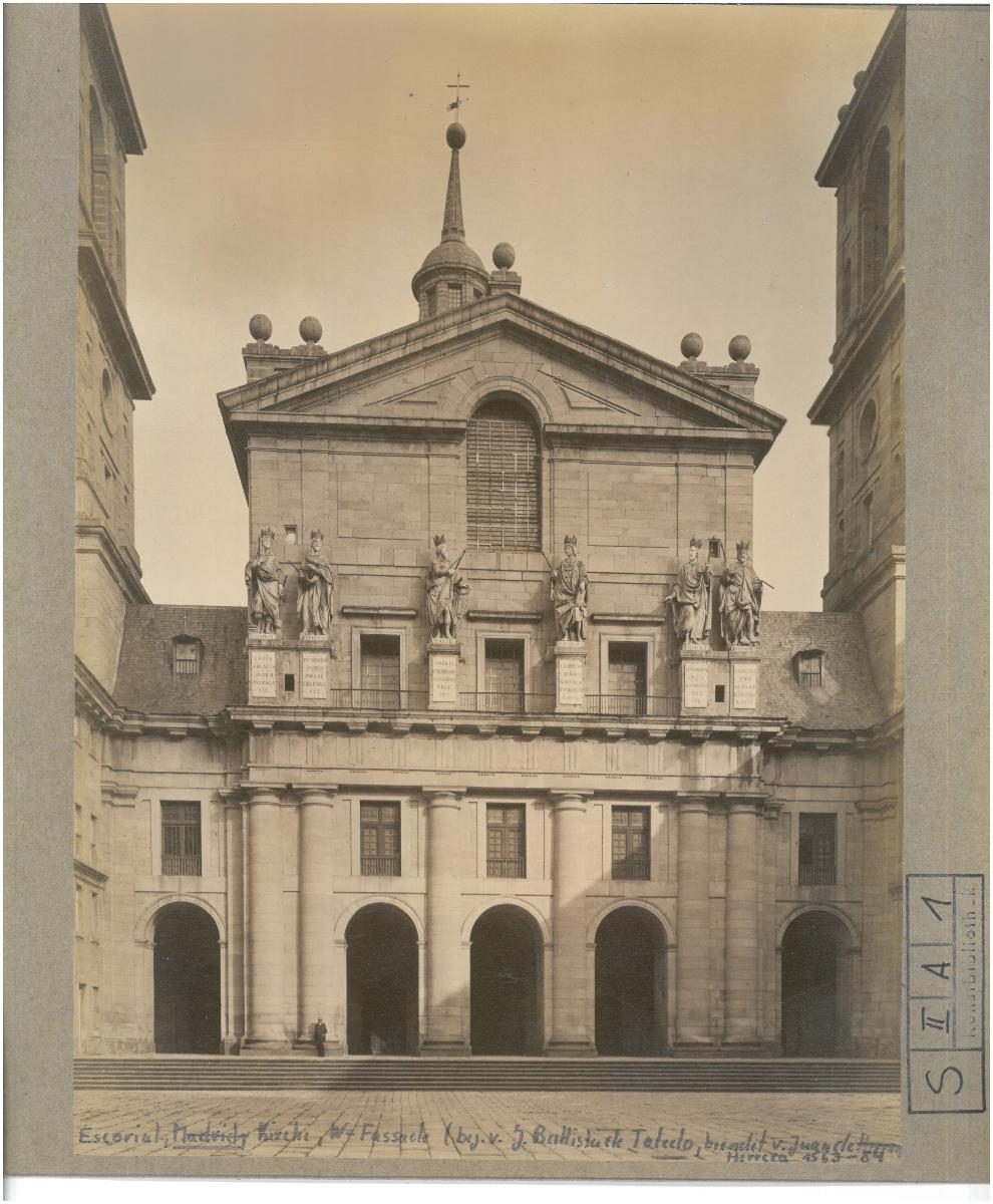 Madrid, San Lorenzo de el Escorial, El Escorial, Basilika, Westfassade