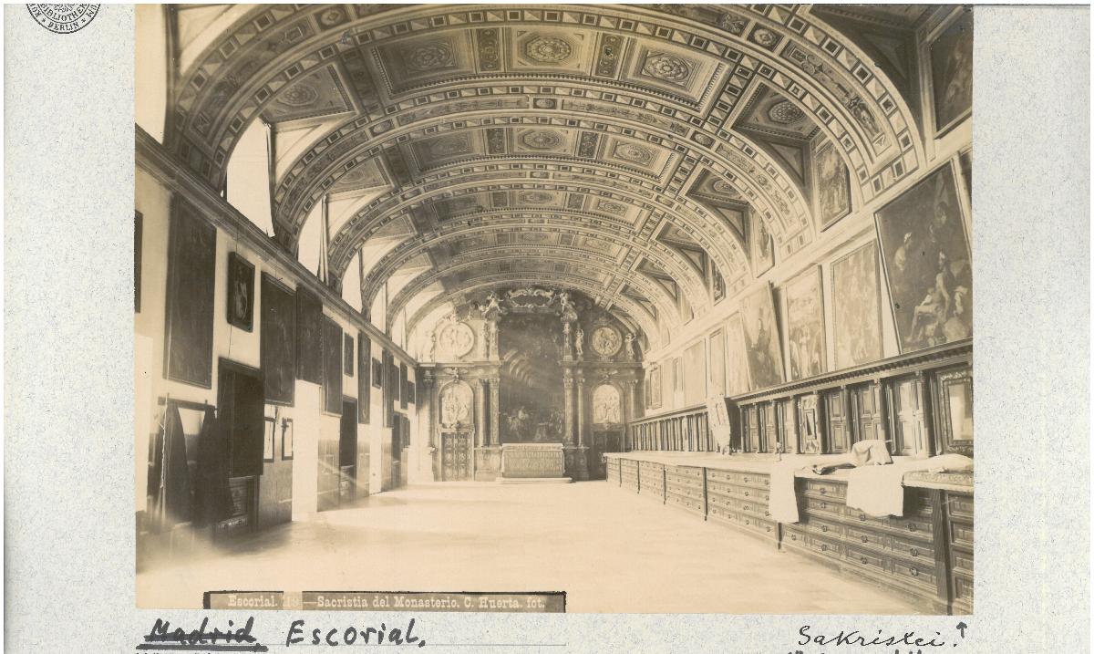 Madrid, San Lorenzo de El Escorial, El Escorial, Kloster, Sakristei