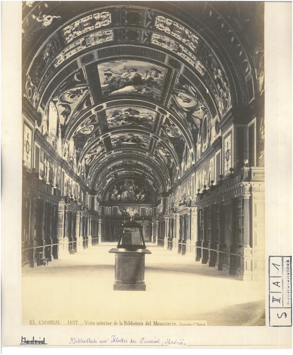 Madrid, San Lorenzo de El Escorial, El Escorial, Bibliothek