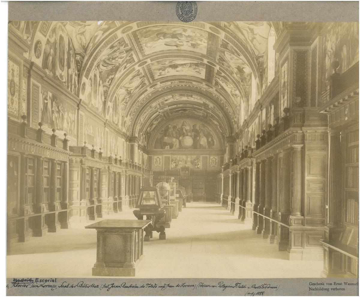 Madrid, San Lorenzo de El Escorial, El Escorial, Bibliothek