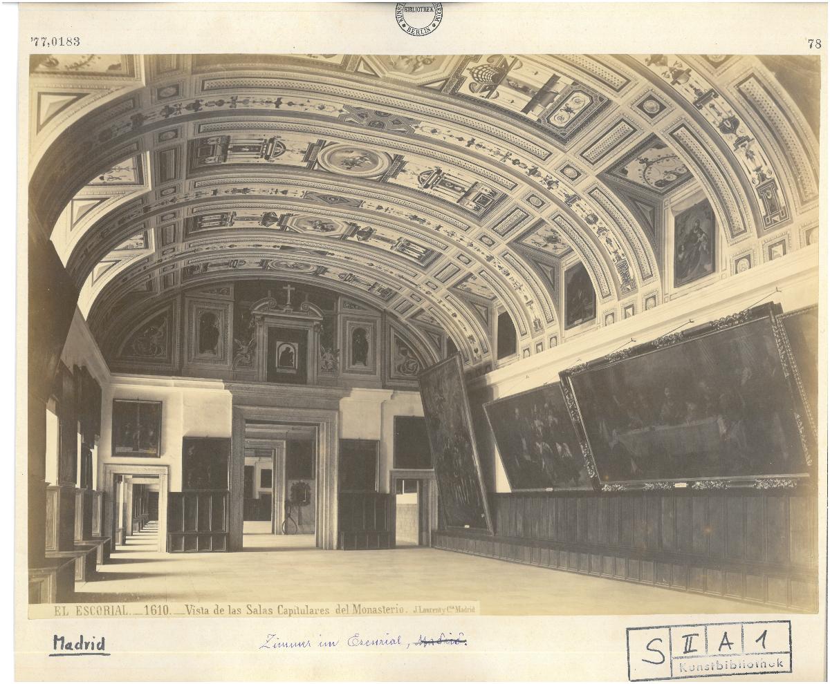 Madrid, San Lorenzo de el Escorial, El Escorial, Kapitelsaal