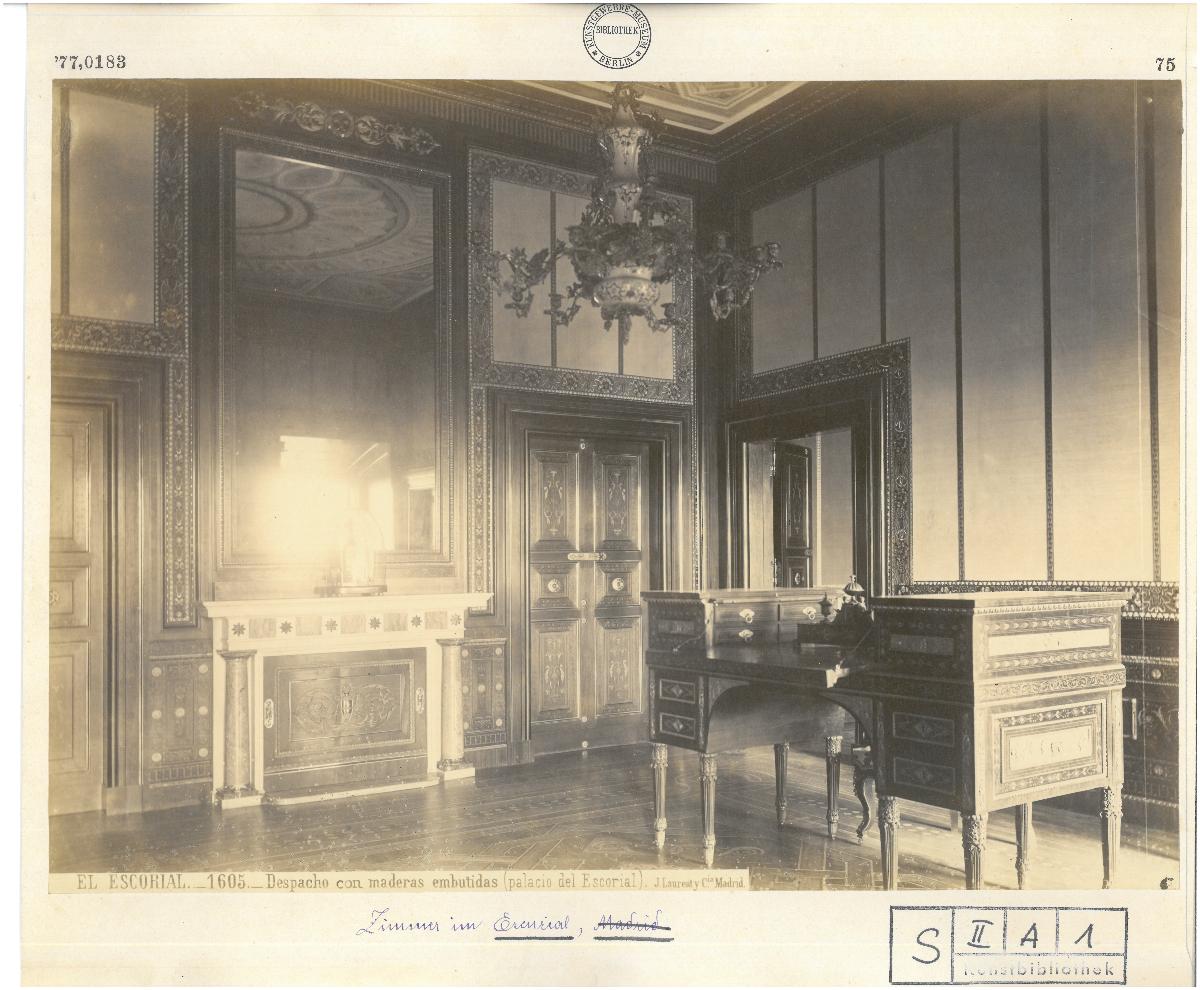 Madrid, San Lorenzo de El Escorial, El Escorial, Palast, Büro