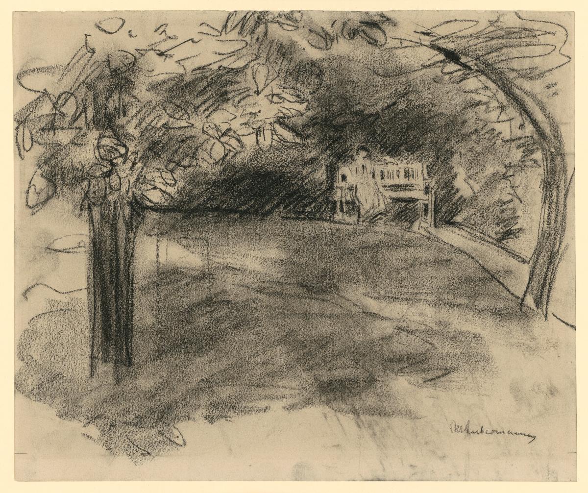 Gartenbank in Wannsee