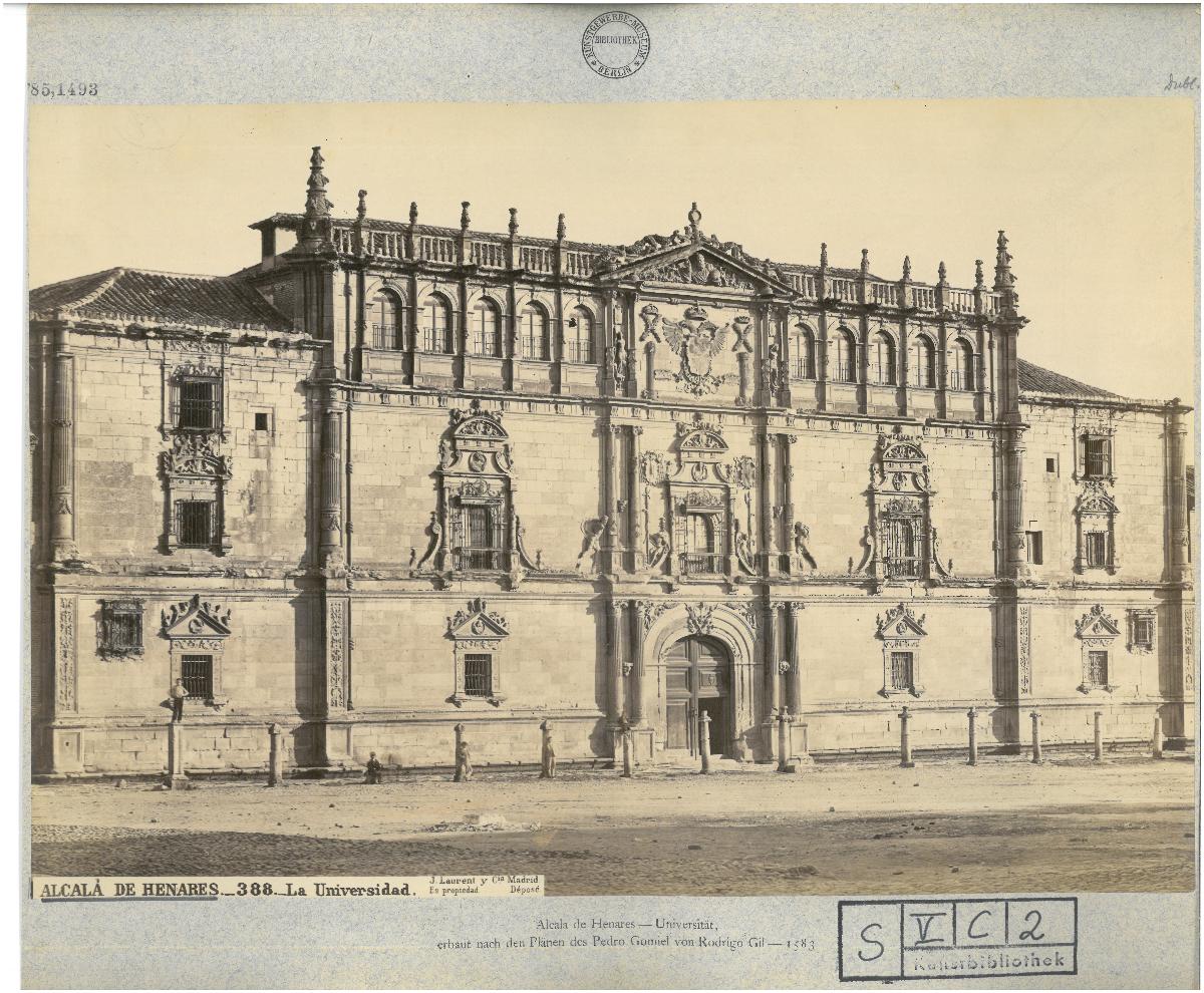 Madrid, Alcalá de Henares, Ansicht der Universität