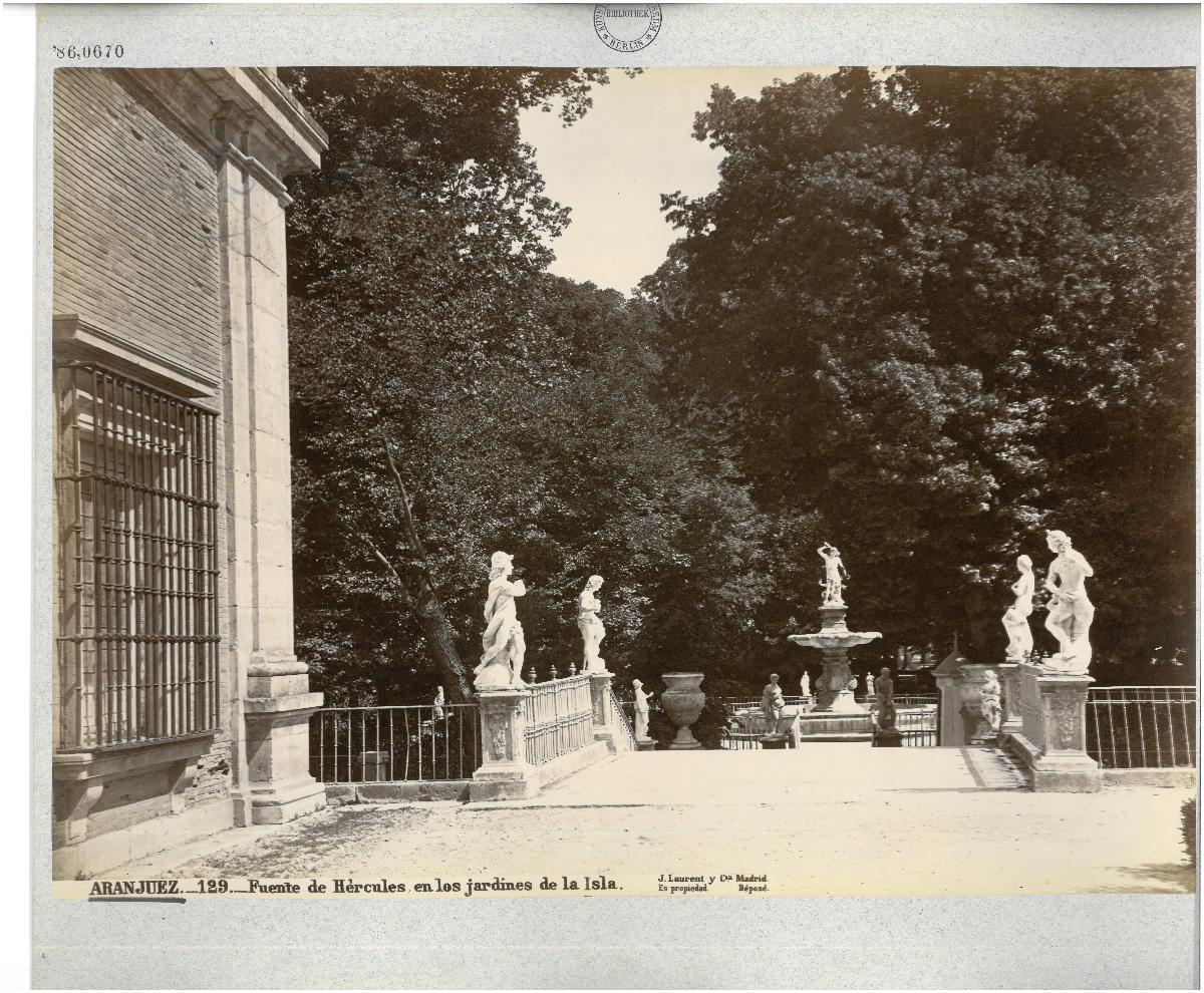 Madrid, Aranjuez, Inselgarten, Fuente de Hércules