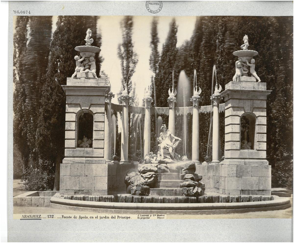 Madrid, Aranjuez, Prinzengarten, Fuente de Apolo