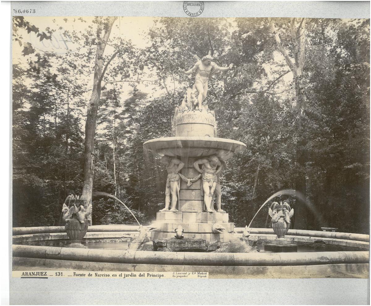 Madrid, Aranjuez, Prinzengarten, Fuente de Narciso