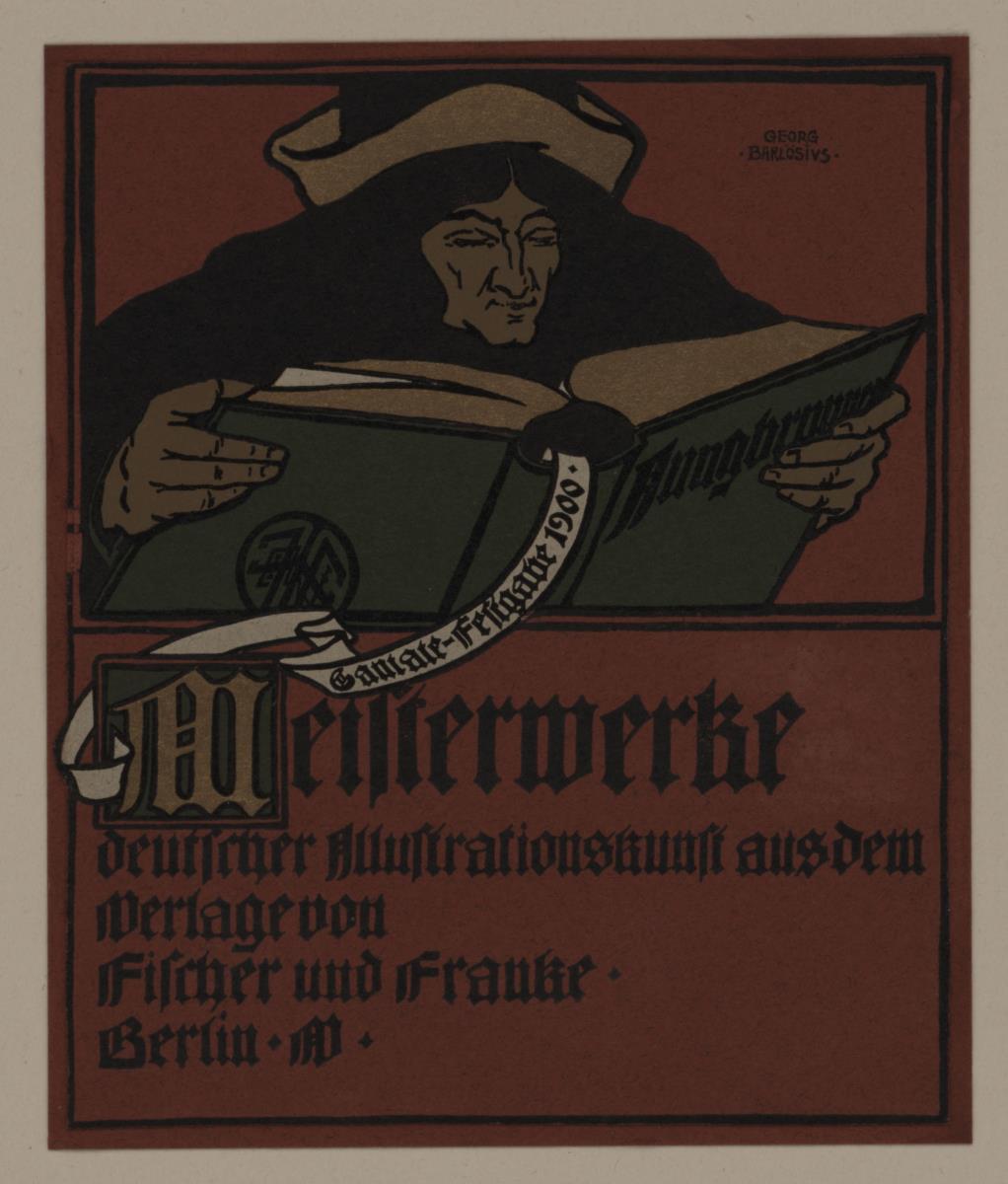 Meisterwerke deutscher Illustrationskunst aus dem Verlage von Fischer und Frannke