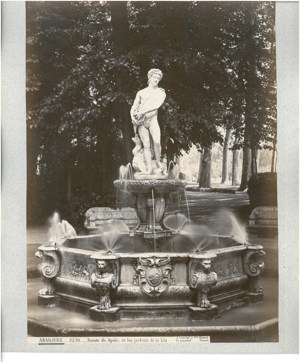 Madrid, Aranjuez, Inselgarten, Fuente de Apolo