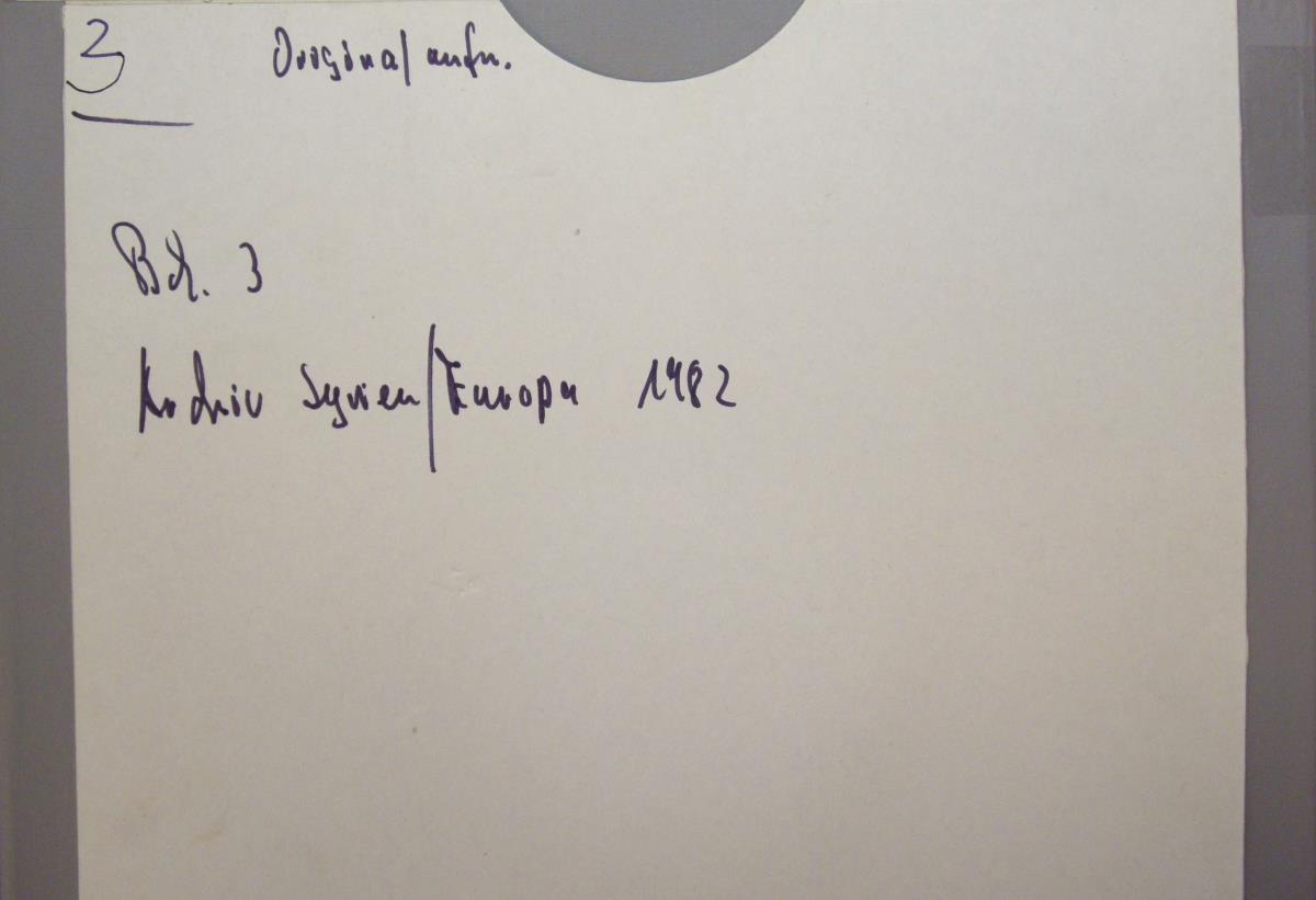 Archiv Syrien/Europa 1982