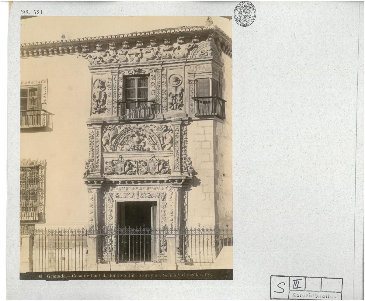 Granada, Casa del Castril, Ecke