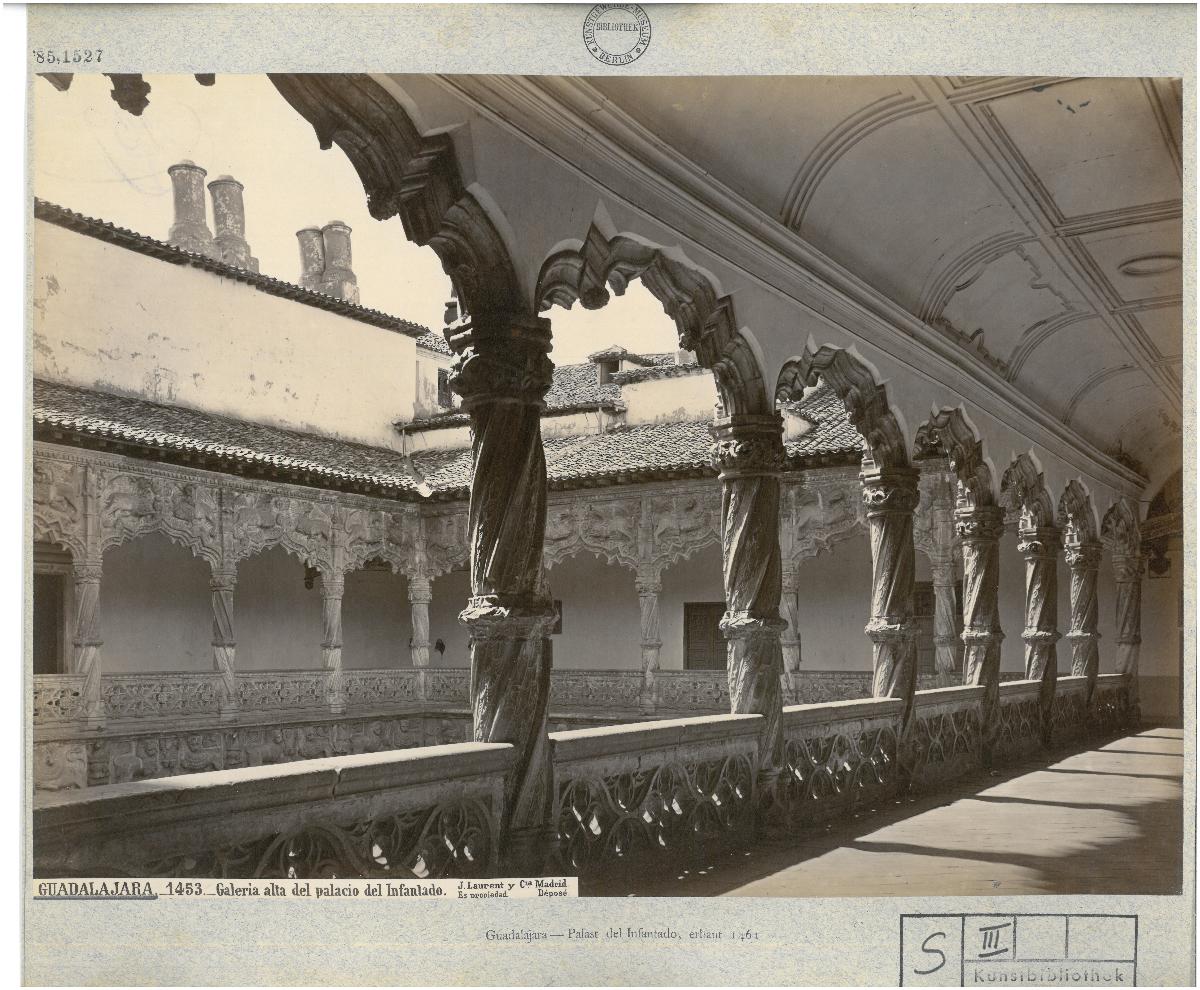 Guadalajara, Palast des Infanten, Innenhof, Obere Galerie