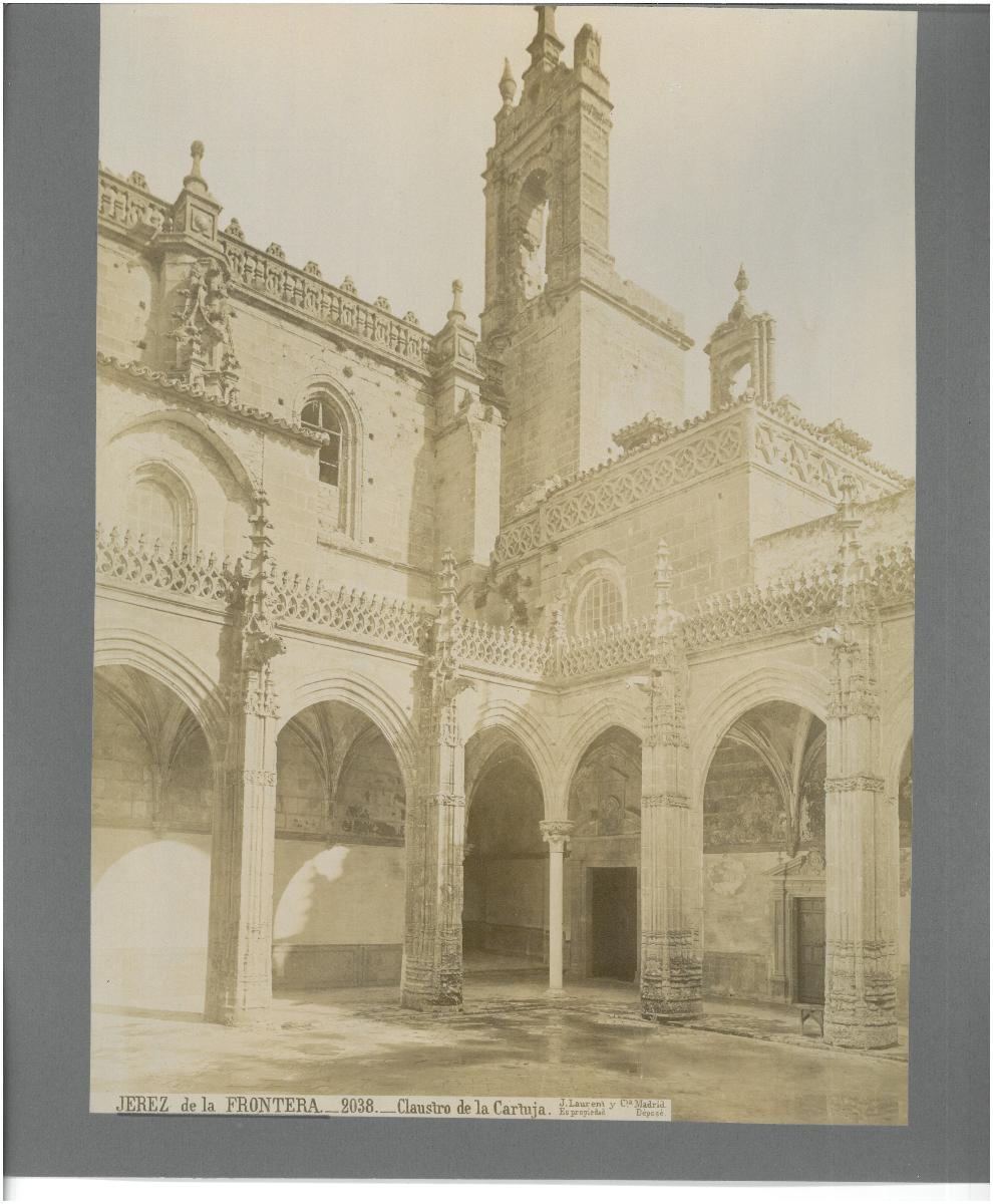 Cádiz, Jerez de la Frontera, Kartäuserkloster de la Defensión de Nuestra Señora, Kreuzgang