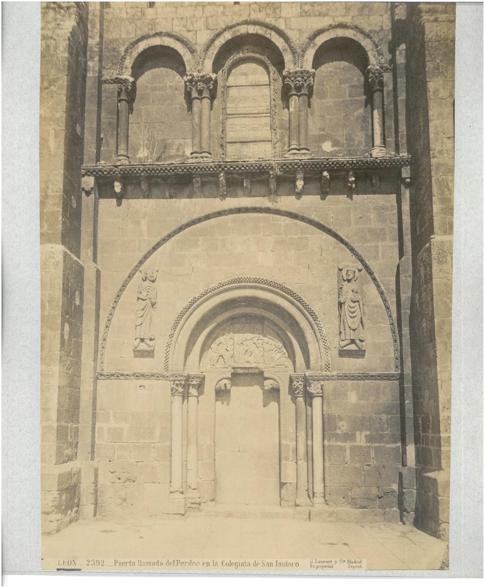 León, Basilika San Isidoro, Tür ("del Perdón" genannt)