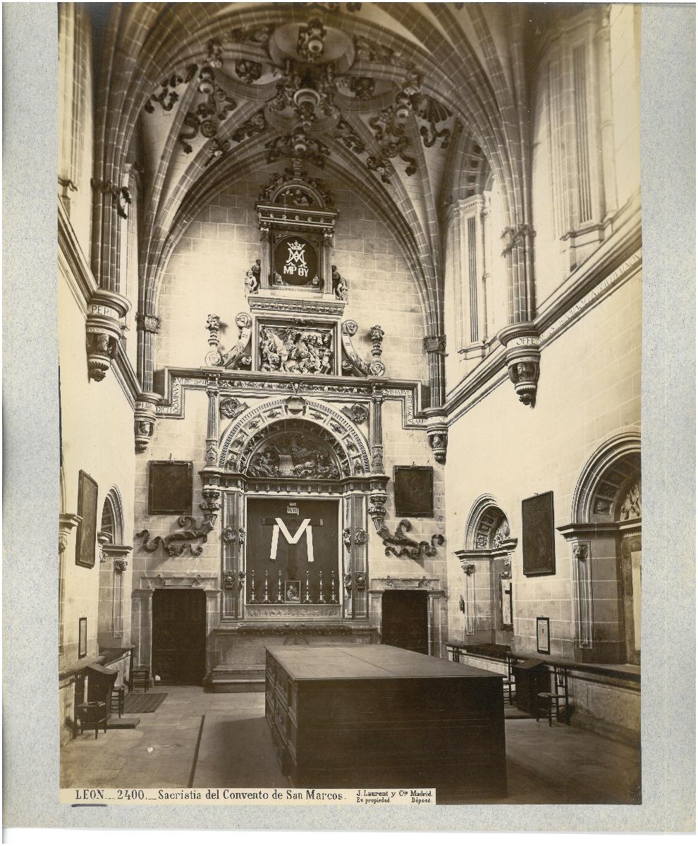 León, Kloster San Marcos, Sakristei
