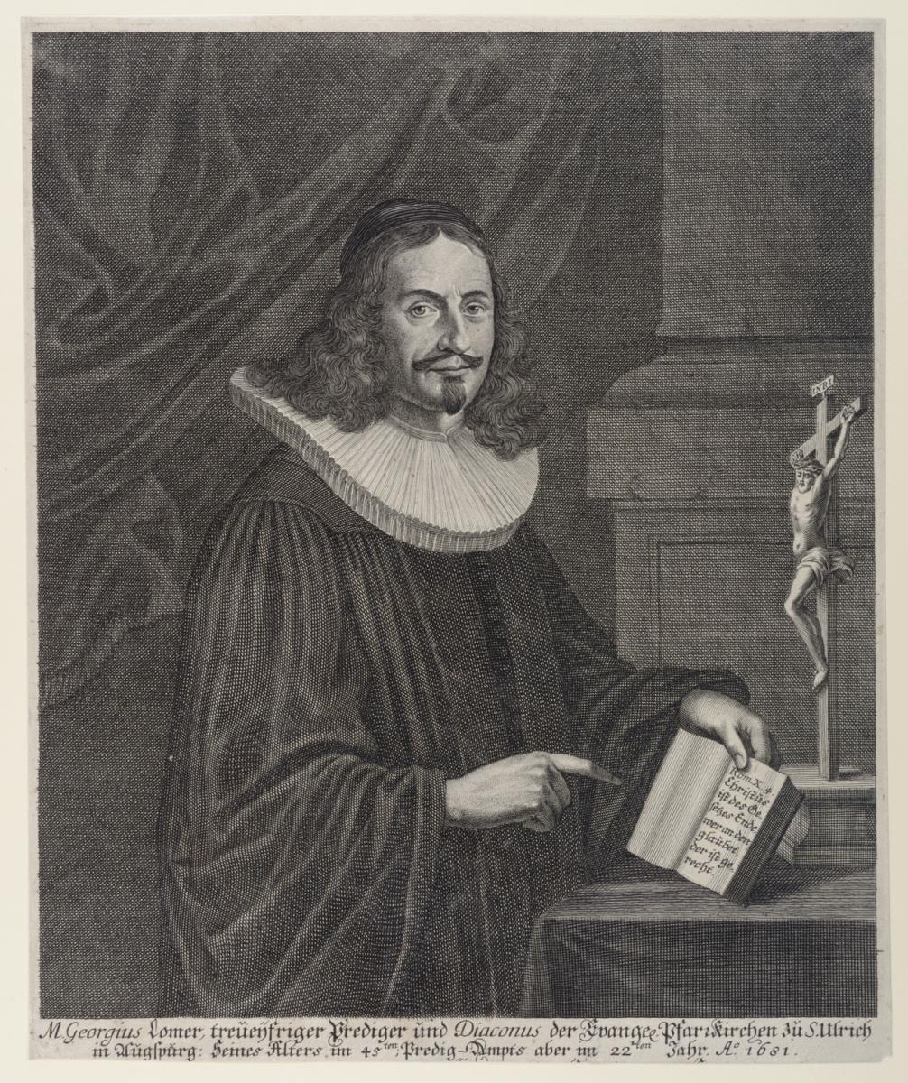 Porträt des Georg Lomer
