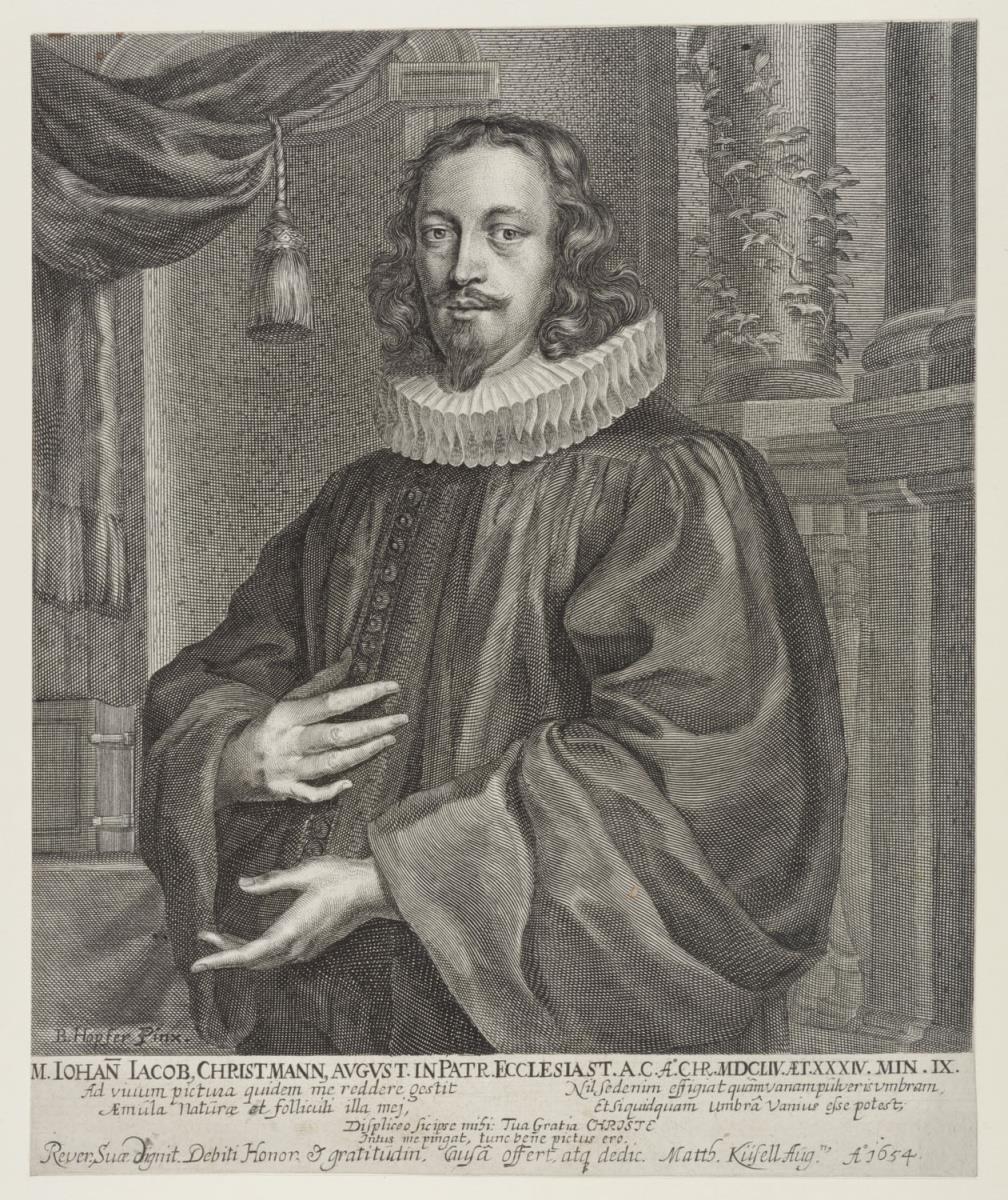 Porträt des Johann Jakob Christmann