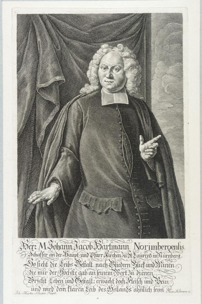 Porträt des Johann Jacob Hartmann