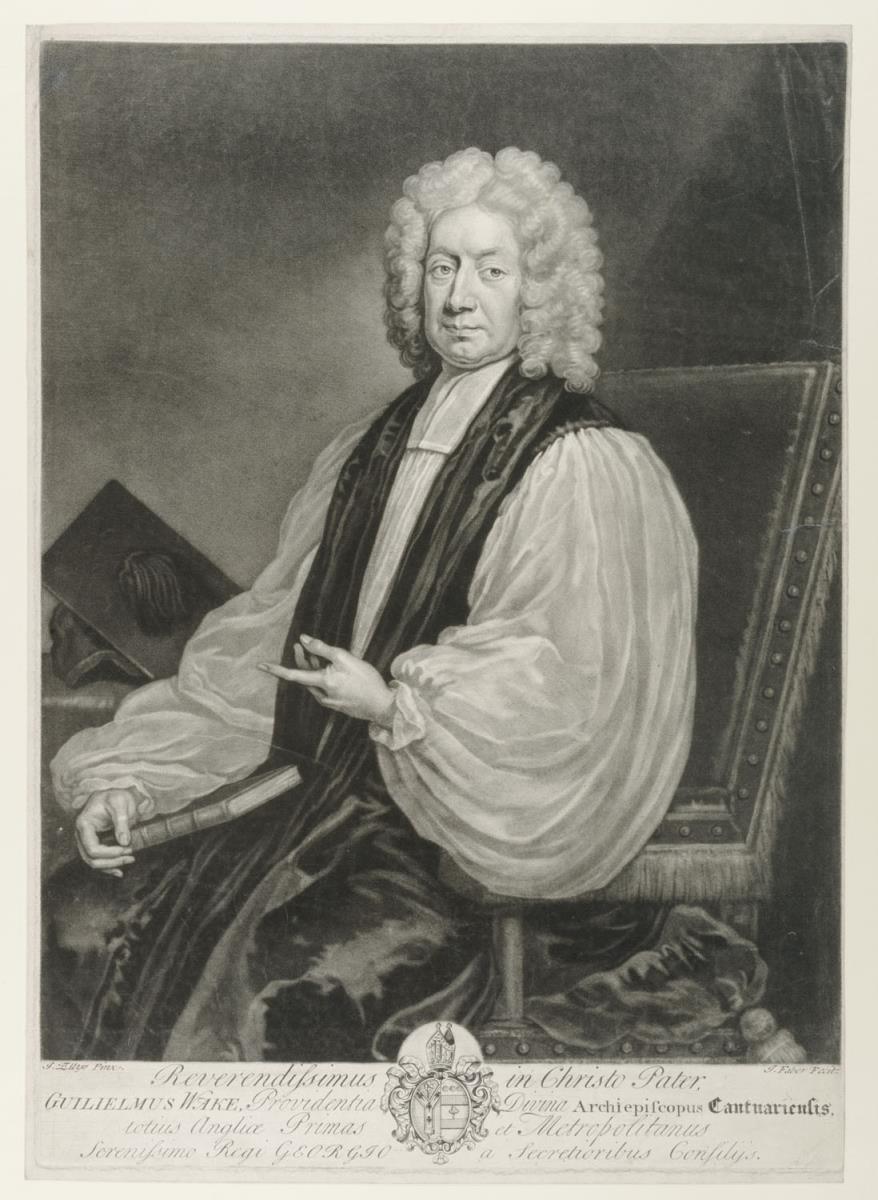Porträt des William Wake