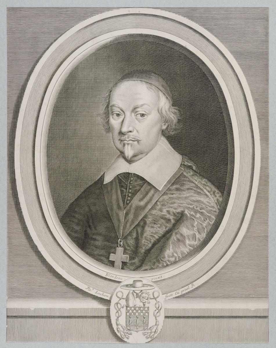 Porträt eines Kardinals am französischen Hof