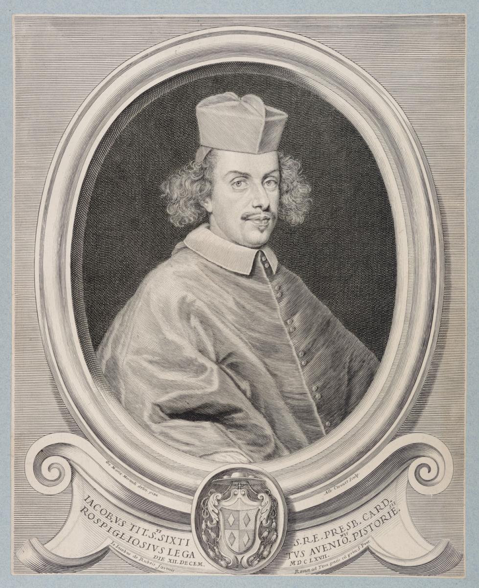 Porträt des Kardinals Giacomo Rospigliosi