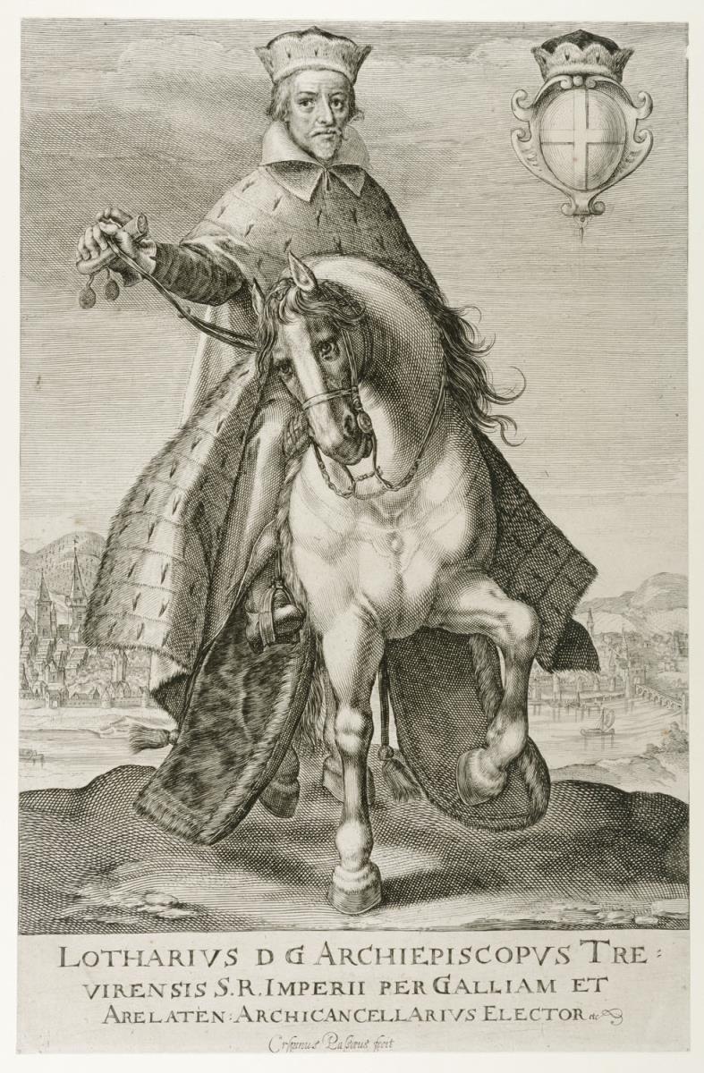 Porträt des Lothar von Metternich