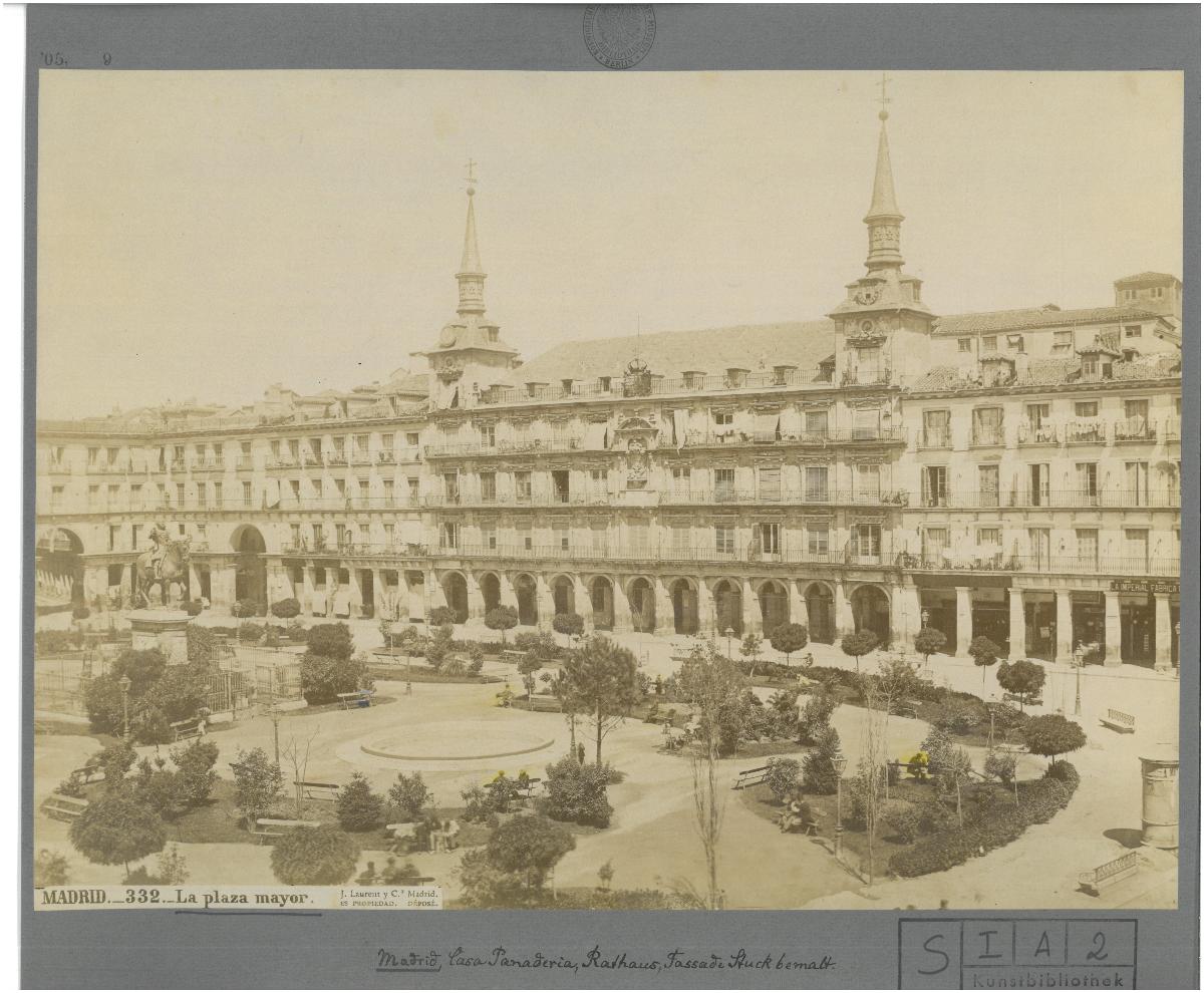 Madrid, Ansicht der Plaza Mayor