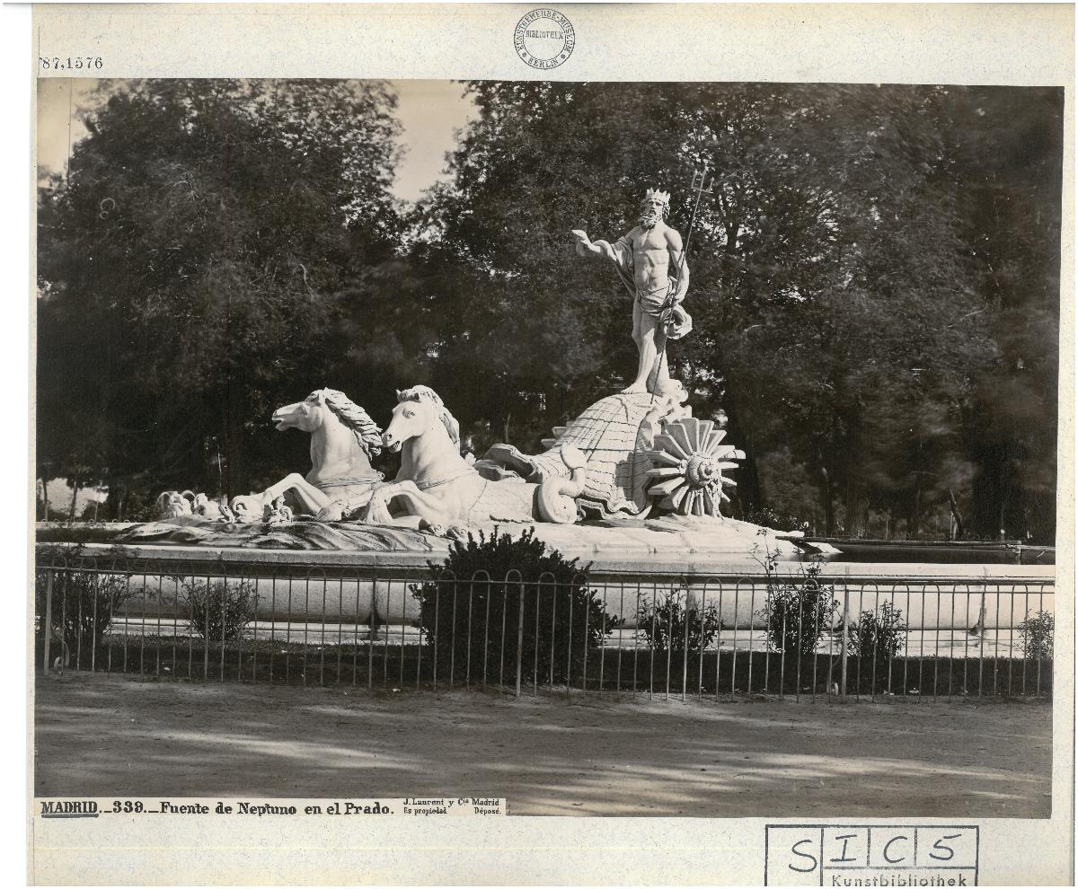 Madrid, Prado Allee, Neptunbrunnen