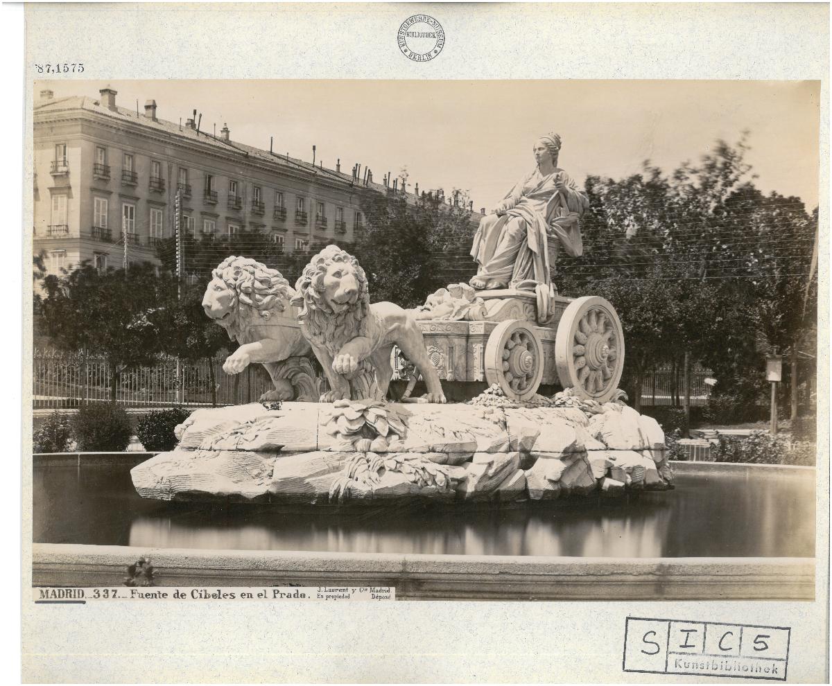 Madrid, Prado Allee, Cibelesbrunnen