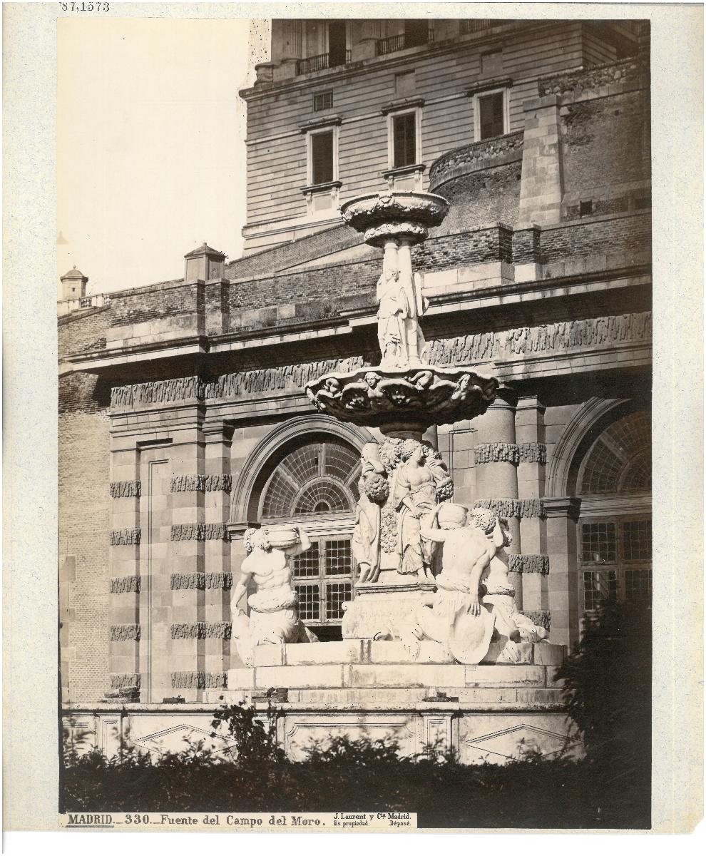 Madrid, Campo del Moro, Brunnen