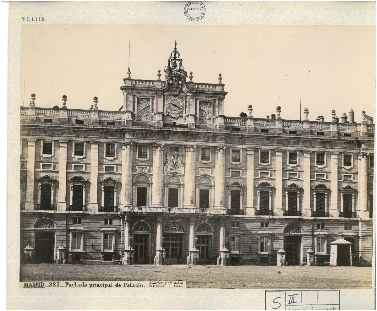 Madrid, Königspalast, Fassade