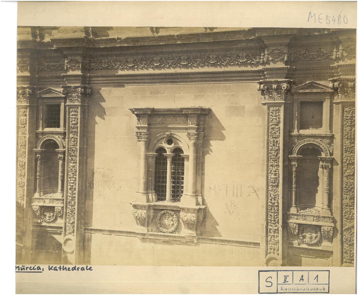 Murcia, Kathedrale, Fassadengliederung