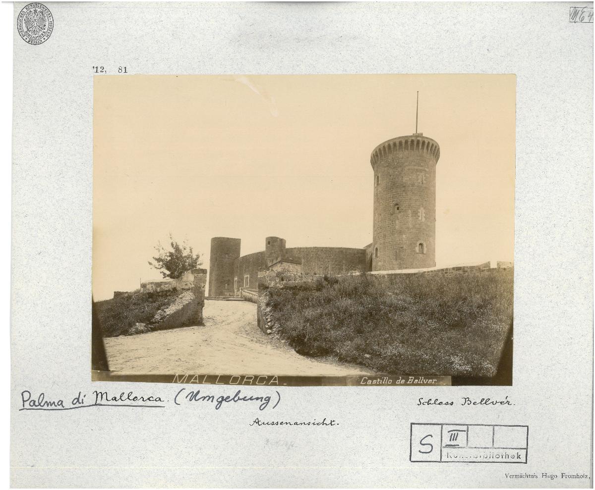 Mallorca, Palma de Mallorca, Burg Bellver, Aussenansicht