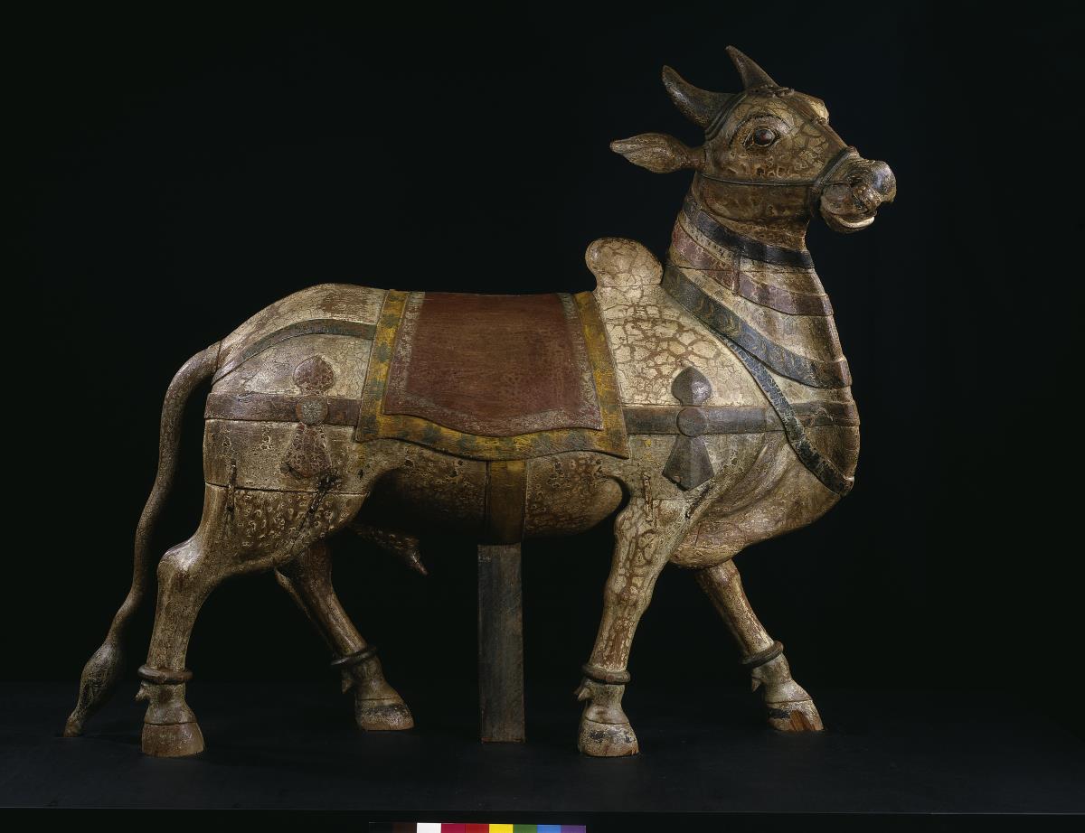 Prozessions-Stier (Reittier von Gott Shiva)