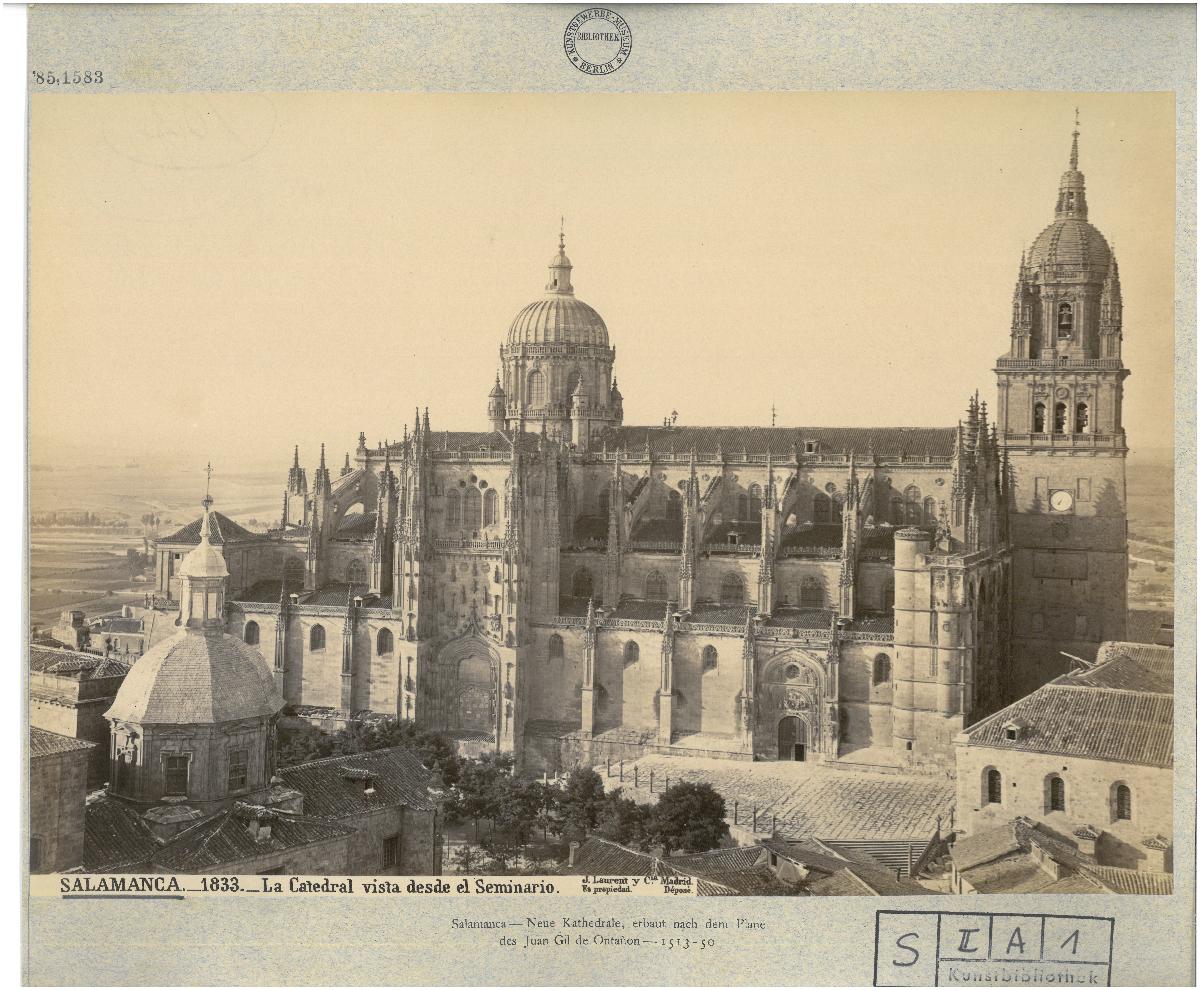Salamanca, Neue Kathedrale, Gesamtansicht