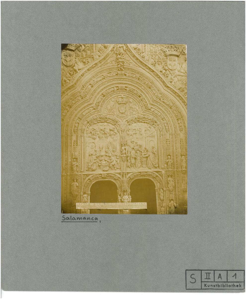 Salamanca, Neue Kathedrale, Fassadendetail