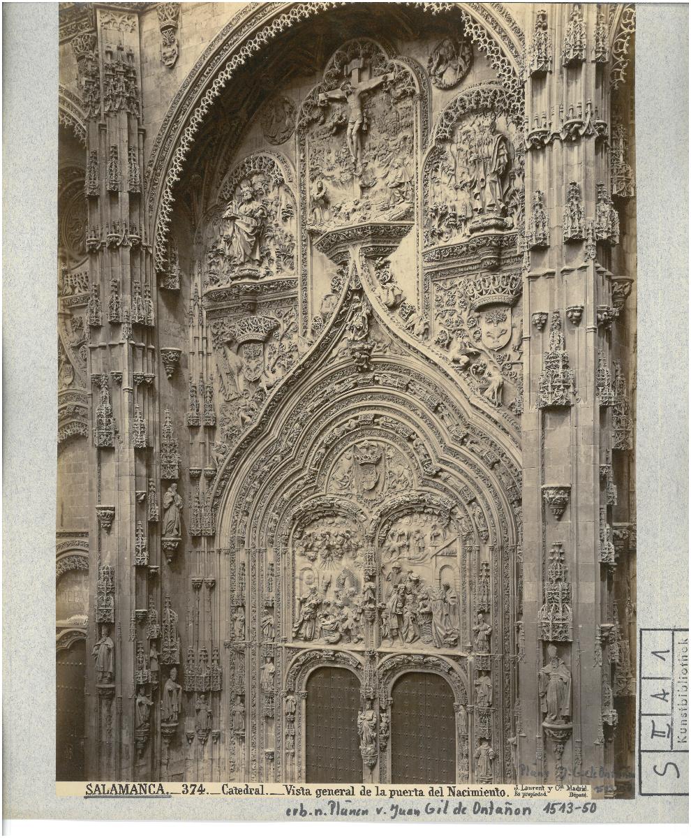 Salamaca, Neue Kathedrale, Pórtico del Perdón, Gesamtansicht
