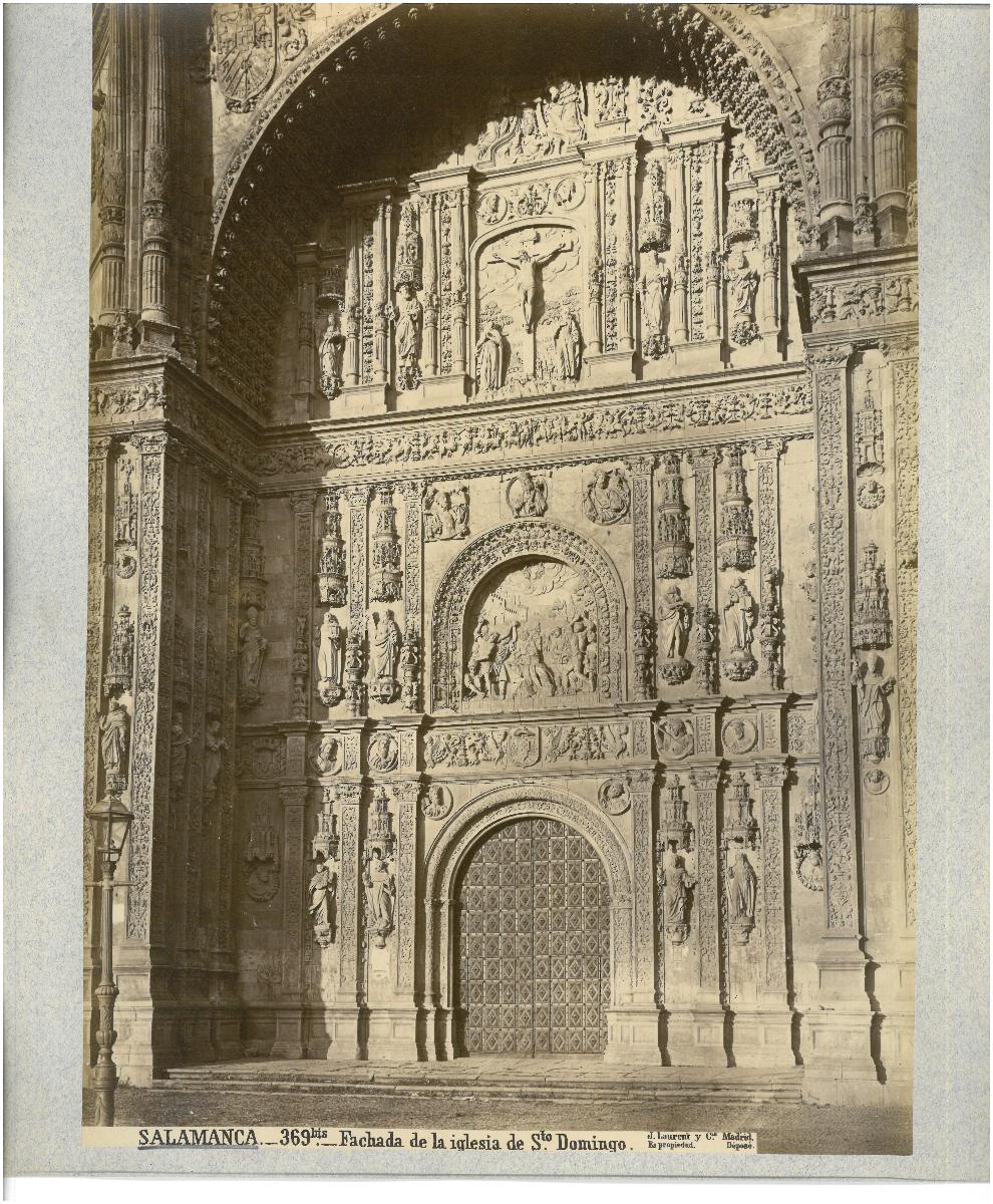 Salamanca, Convento de San Esteban, Kirche, Fassade
