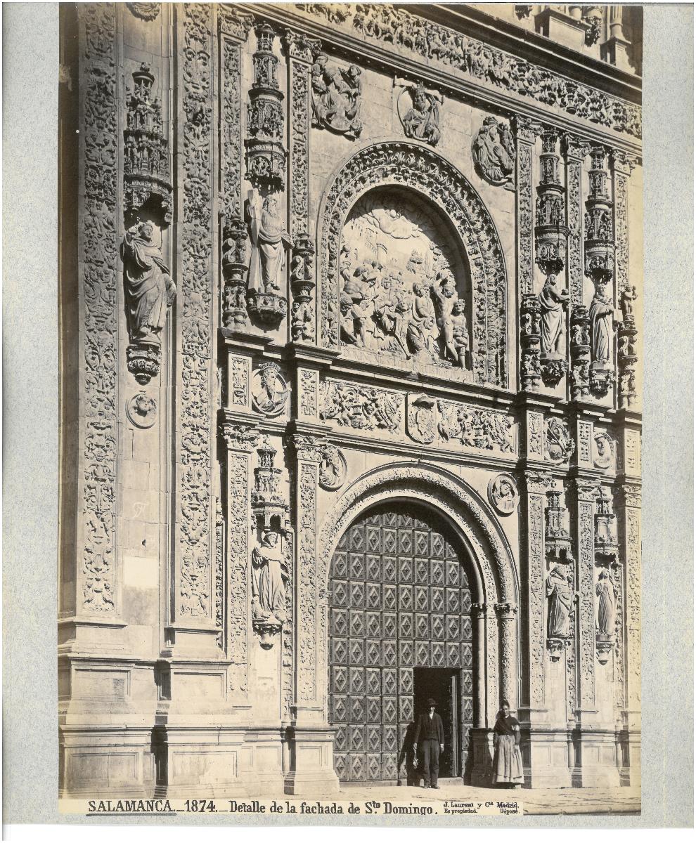 Salamanca, Convento de San Esteban, Kirche, Fassadendetail