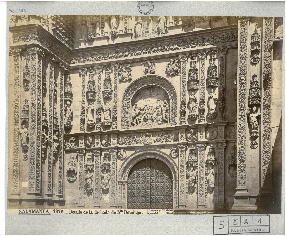 Salamanca, Convento de San Esteban, Kirche, Fassadendetail