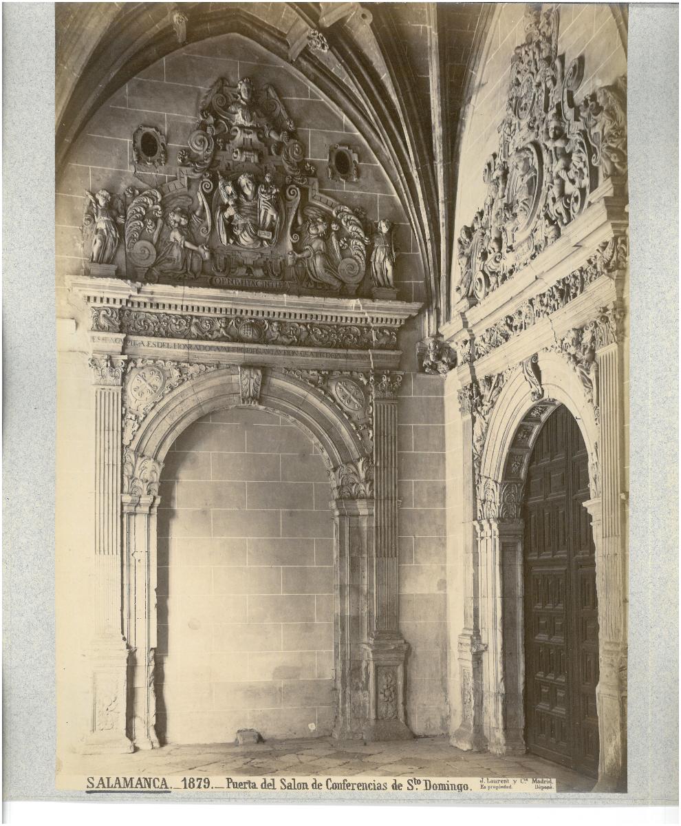Salamanca, Convento de San Esteban, Konferenzsaal, Tür